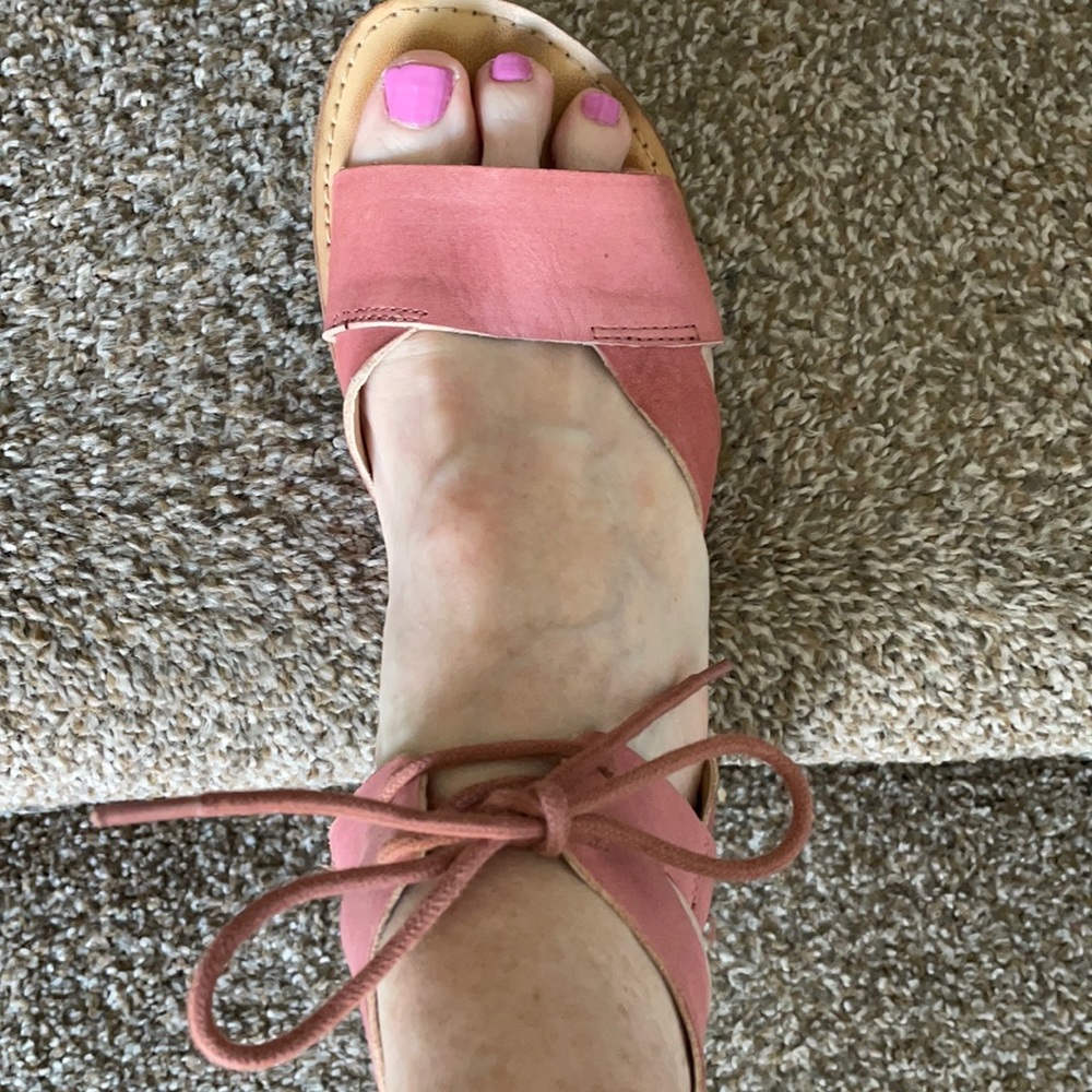 Pink sandals